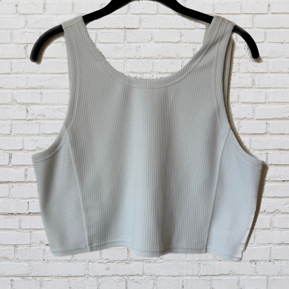 Lululemon Ribbed Softstreme Cropped Tank Top